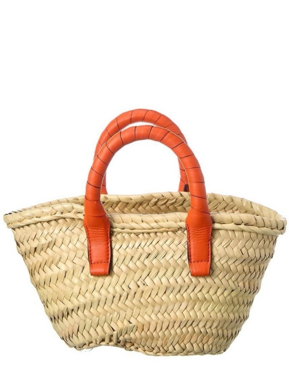 Chloé Marcie Small Basket Bag
- Raffia & Bright Orange Leather - Picture 9 of 11